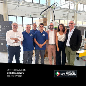 United Symbol al Fanuc CRX Roadshow 2025