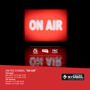 United Symbol su TeleReggio e TRC Modena
