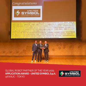 Global Robot Partner of the Year 2025 &ndash; Application Award &ndash; United Symbol S.p.A.